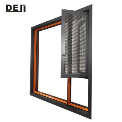 China Modern Hottest Popular Aluminum Prefab Security And Heat Insulation Aluminum Casement Window for sale