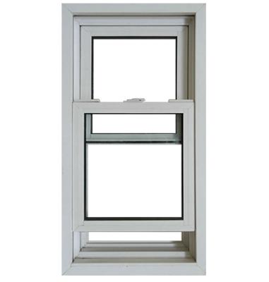 China Sliding Cheap Glass Hung Window Aluminum Simple American Style Windows for sale