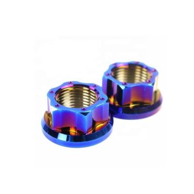 China titanium offroad diy parts motorcycle automobile plug pipe titanium screw and nut name used in motorcycle for sale