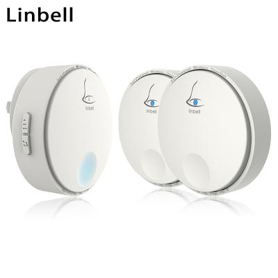 China Modern Linbell G2 Motorcycle Bell Sound with 2 Band Bell Switch UK Plug with 2 Transmitter and 1 Receiver for sale