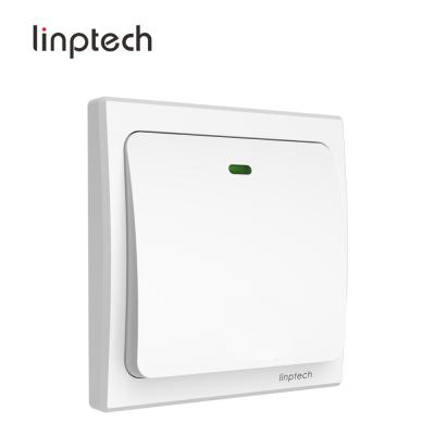 China Linptech Smart Kinetic Light Switch Radio Wireless Remote Control Wall Light Wireless Remote Switch For Smart Home for sale