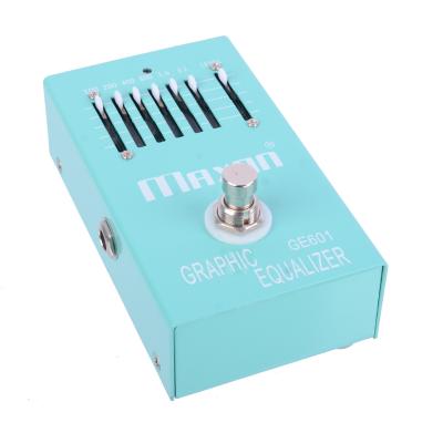 China GUITAR 6 Band 601 Graphic Equalizer Guitar Effect Pedal EQ/Equalizer for sale