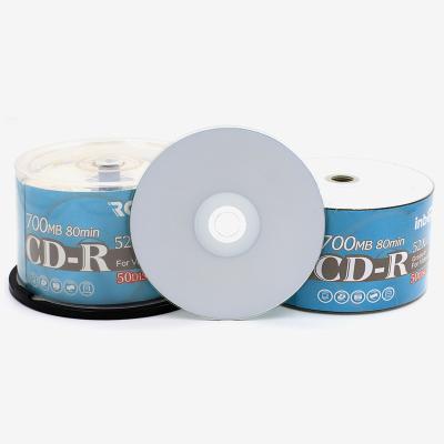 Cina Wholesale Blank CD-R Disc 700MB 1-52X White 700mb CD Printable CD in vendita