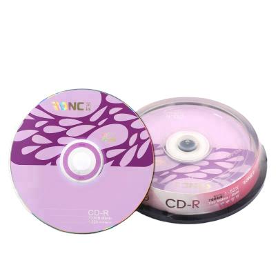 China White Single Layer Free Cd Empty Sample Cd Disc , 52X / 700mb Storage Capacity On Promotion Sale en venta