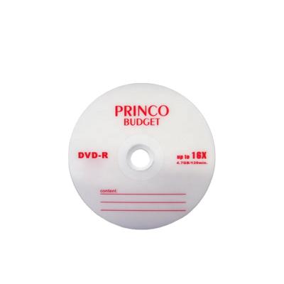 Cina Wholesale Original Dvd-R 16x 120 Min Empty CD DVD Single Layer 4.7gb Princo de princo in vendita