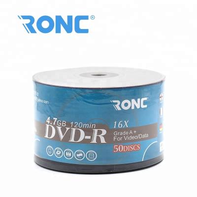 Cina 4.7gb/120min/16x Ronc/OEM Brand White DVD-R 4.7GB Wholesale Capacity in vendita