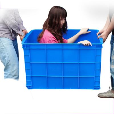 China Solid EU-crates fruit and vegetable plastic crate turnover box Super-tough shipping plastic crates for sale