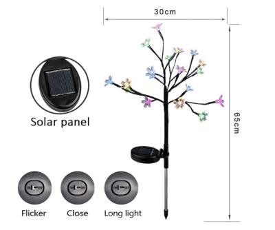 China Garden Solar Decorative Garden Lights Beautiful LED Outdoor Solar Powered Fairy Garden Lights 2 Packs (Old) for sale