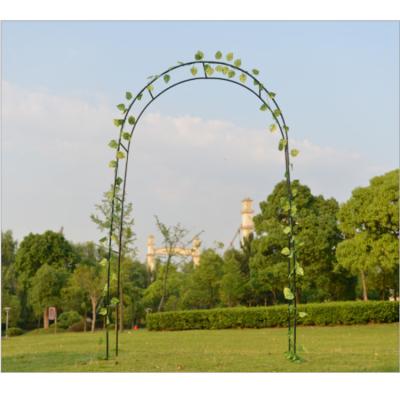 China Easily Assembled 240x140x38cm Iron Garden Arch Flower Stand Trellis Stand Wedding Decoration Arch Flower Stand for sale