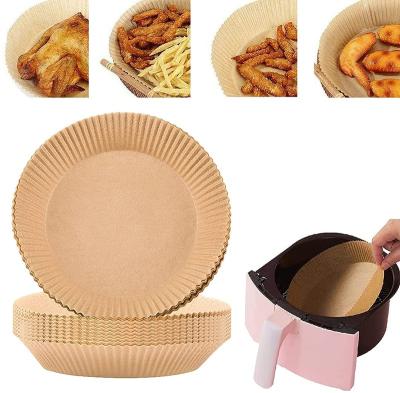 China Contemporary Non-Stick Disposable Air Fryer Liners, Oil Proof Air Fryer Baking Paper, Waterproof Parchment for Roasting Cooking Microwave for sale