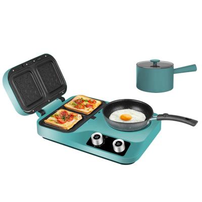 China Rv new professional 3 in 1 electric sandwich maker skillet breakfast machine for sale