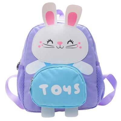 China Others Fashion Portable Cute Rabbit Cartoon Mini Children School Bag Backpack for sale