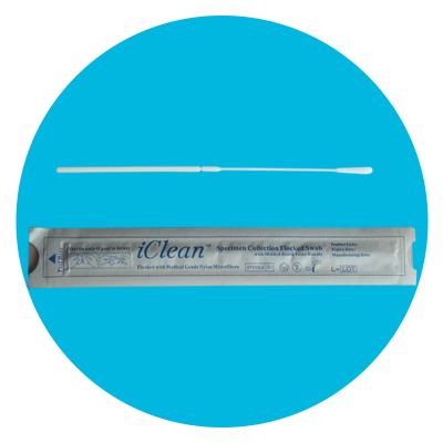 China Lab Disposable Oropharyngeal Transport Tip Urethral Saliva Swab Collection Medium Surgical Assembled Medical Sterile Swab Sticks for sale