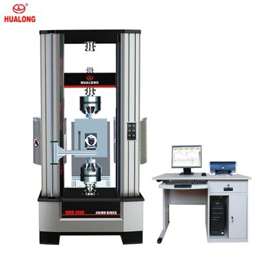 China High Temperaturecomputerized Universal Metal Compression Testing Machine Benchtop Materials Tensile Tester 300Kn 200C-1100C for sale