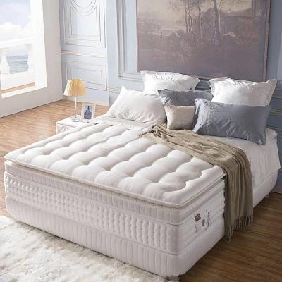 China Foldable all size is available size and euro type luxury top mattress mattress pocket box spring for sale