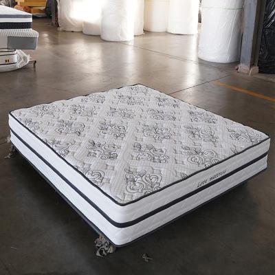 China Massage 2022 hot sales super luxury latex gel memory foam hybrid mattress for a cool and comfortable sleep for sale