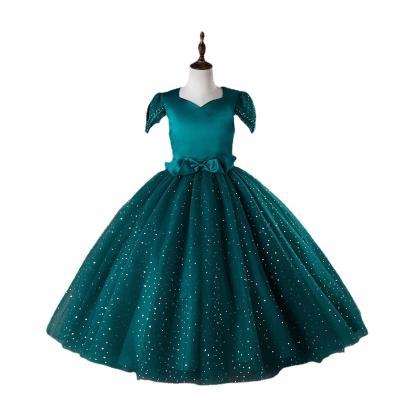 China Plus Size Girl Ball Gown Dress Sequin Kids Dressy Dresses For Girls for sale