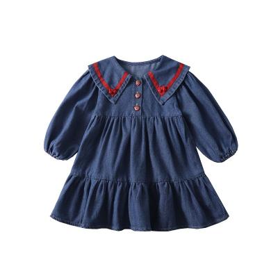 China Sweet Pink Plus Size Little Girls Dresses Soft Milk Baby Clothes Silk Perfect Kids Fall Winter Dress for sale