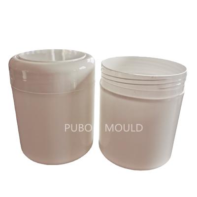 China Plastic Skin Care Cosmetic Face Cream Container Injection Mold for sale