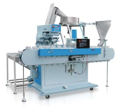 China Plastic Products Fast Pad Automatic Printing Machine For Bottle Caps for sale