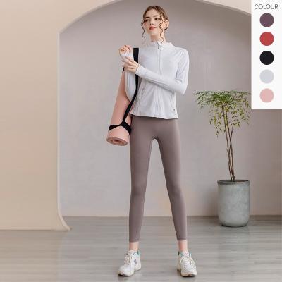 China Breathable Women Printed Yoga Leggings Workout Apparel Yoga Clothes Tops Activewear Gym Fitness Suit Stretchy Yoga Tracksuit for sale