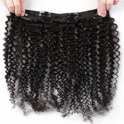 China Wholesale Cuticle Aligned Brazilian Raw Curly Hair Extensions 100% Hot Curly Beauty Virgin Hair Curly Hair Extensions Remy Cut For Black Women for sale