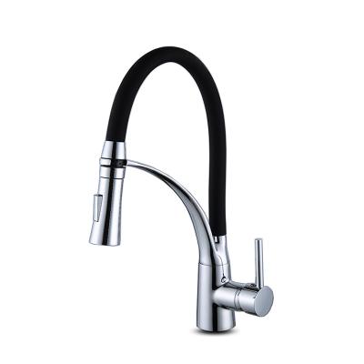 China Metered Faucets Copper Basin Faucet Multifunctional Kitchen Can Rotate Suction Hot And Cold Faucets for sale