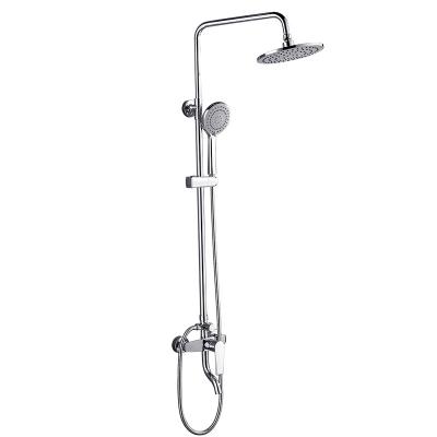 China With Switch Bathroom Shower Suit Hotel Wall Bath High Grade Shower Head Electroplating Faucets for sale