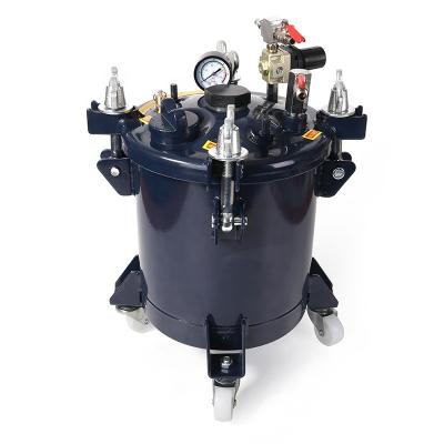 China Paint Spray Gun Resin Die Casting Tank Pot 10L for sale