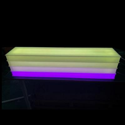 China Bar/Club/Wedding/Event/Portable Party Led Light Up Shoes Display Rack Nightclub Wine Liquor Store Bottle Wall Mounted Display Stands for sale