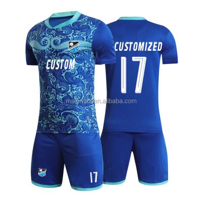 China Quick-Drying Sports Custom Soccer Uniforms Kids Football Jersey Football Jersey Soccer Jersey for sale