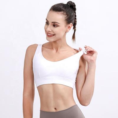 China Breathable Silicone Cup Bra Yoga Plus Yoga Tops With Built In Bra Yoga Bra for sale