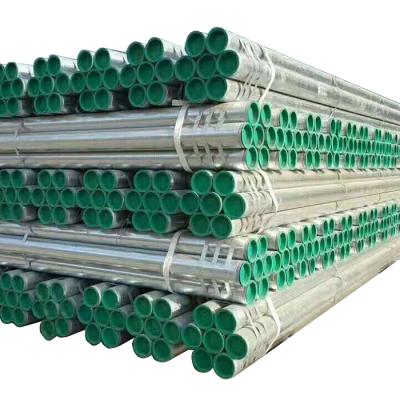 China Structure Pipe Iron Pipe Galvanized Pre Galvanized Steel Pipe for sale