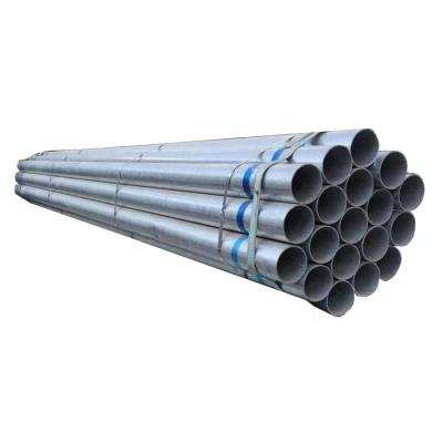 China Liquid Pipe Gi Pipe Hot Dip Galvanized Round Pipe 30mm x 30mm Steel Gi Round Tube for sale