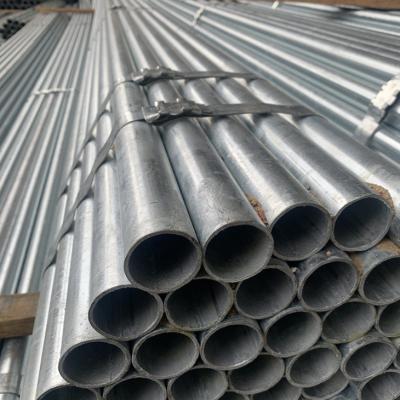 China Structure Zinc Coated Pipe ASTM A53 Q195 Q235 Q345 Hot Dipped Galvanized Steel Tube Galvanized Round Pipe Gi Pipe for sale