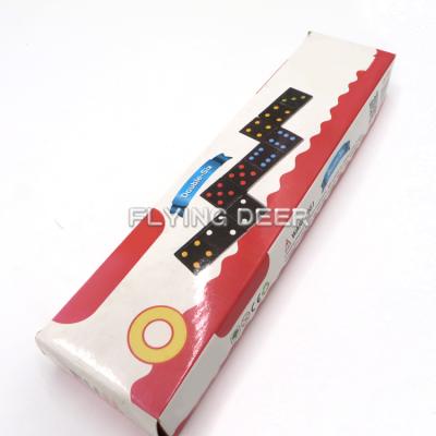 China Wholesale Custom Wooden Domino Train Rummy Game For Children Eco-friendly Non-Toxic for sale