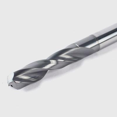 China Steel Tools High Smoothness Straight Handle Chamfer Coolant Inner Drill Bits for sale