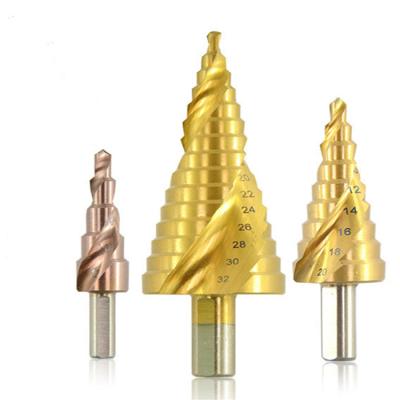 China Steel plate Chinese Factory DIN338 Best Step Drill Bit For Steel for sale