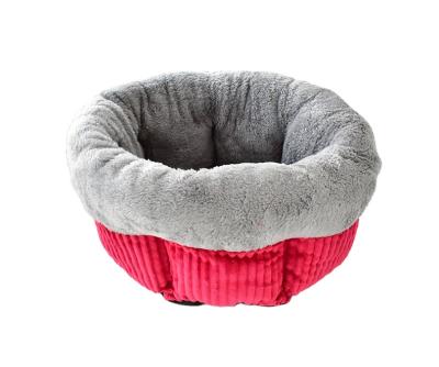 China Hot Selling Soft Stocked Sleeping DEKU Cats Bed Fabric High-Loft Dog Cushion Pillow Plush Dog Beds Luxury Pet Bed for sale