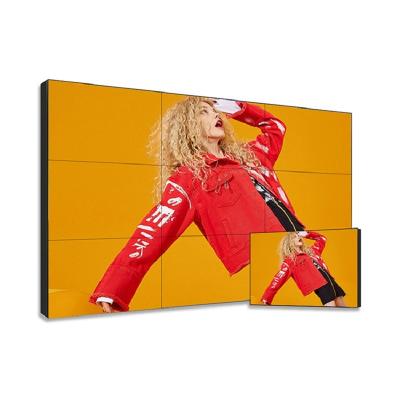 China High Efficiency Shopping Mall Advertising Screen Display Screen Bezel Indoor Splicing Narrow Video Wall for sale