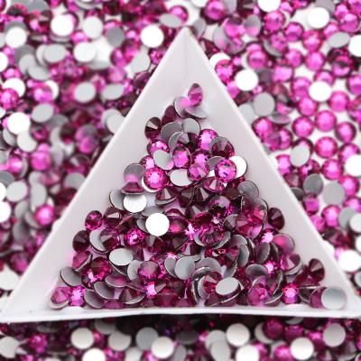 China Flatback WHATSTONE 103 Kinds Colors Customized Hotfix Crystal Stone Glass Bedazzler Rhinestones Non Packing Embellishments for sale