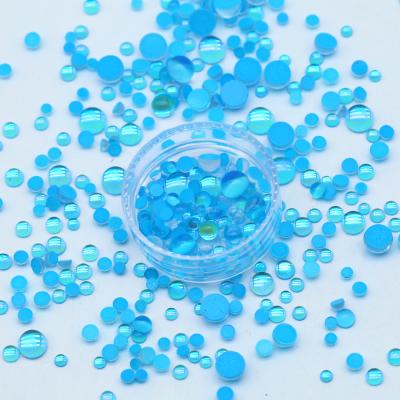 China Flatback 1440pcs/bag Mix Color Mermaid Tears Clear Glass Rhinestone Stone For Nail Decoration Diy Nail Openers for sale