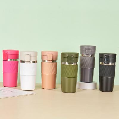 China PORTABLE European Style Mug Thermos Cup Portable Stainless Steel Office Travel Water Accompanying Mug for sale