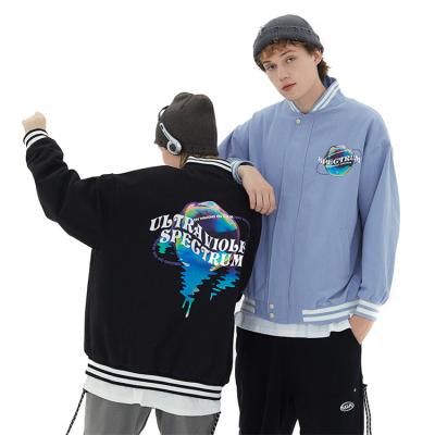 China Team Baseball Jackets Viable Coat Sportswear Vintage Men's Casual Oversized Jacket Supplier Wholesale for sale