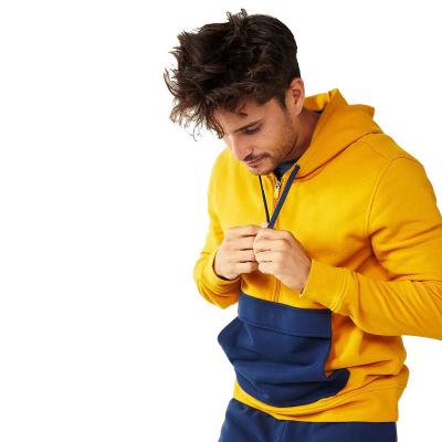 China Anti-pilling OEM Customize Wholesale Hoodies Slim Fit All Colors Two Tone Organic Cotton Embroidery Custom Hoodie With Pocket for sale