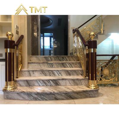 China EUROPEAN Wholesale Indoor Decorative Stair Railings Stainless Steel Balustrade for sale