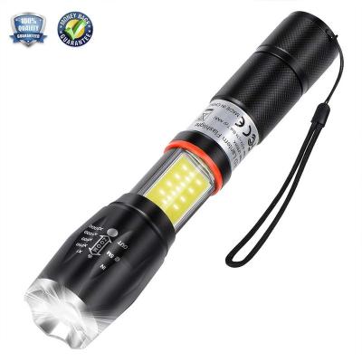 China Xiesheng Torch Xiesheng Torch xml T6 Multifunctional Led Super Magnet HiddenTail COB Flashlight for sale