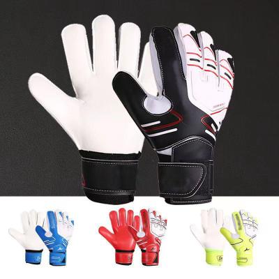 China No Finger Protection Professional Football Equipment Goalkeeper Gloves Goalkeeper Gloves With Finger Guard Non-slip Wear-resistant Training Adult yo for sale