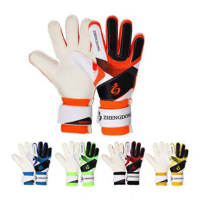 China No finger protection adult gloves/goalkeeper latex wear-resistant non-slip training gloves for sale