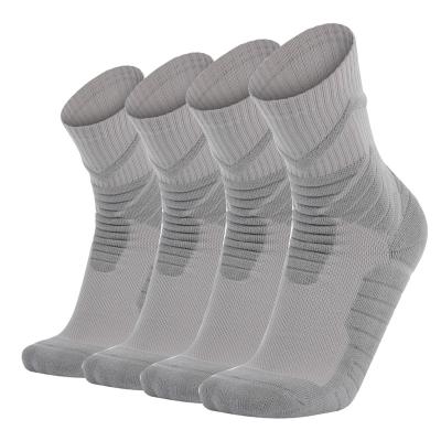 China Elite Breathable Basketball Knocks Socks Thickened Practical Men's Socks Non Slip Professional Sports Knocks Wear-Resistant Towe Medium Socks for sale